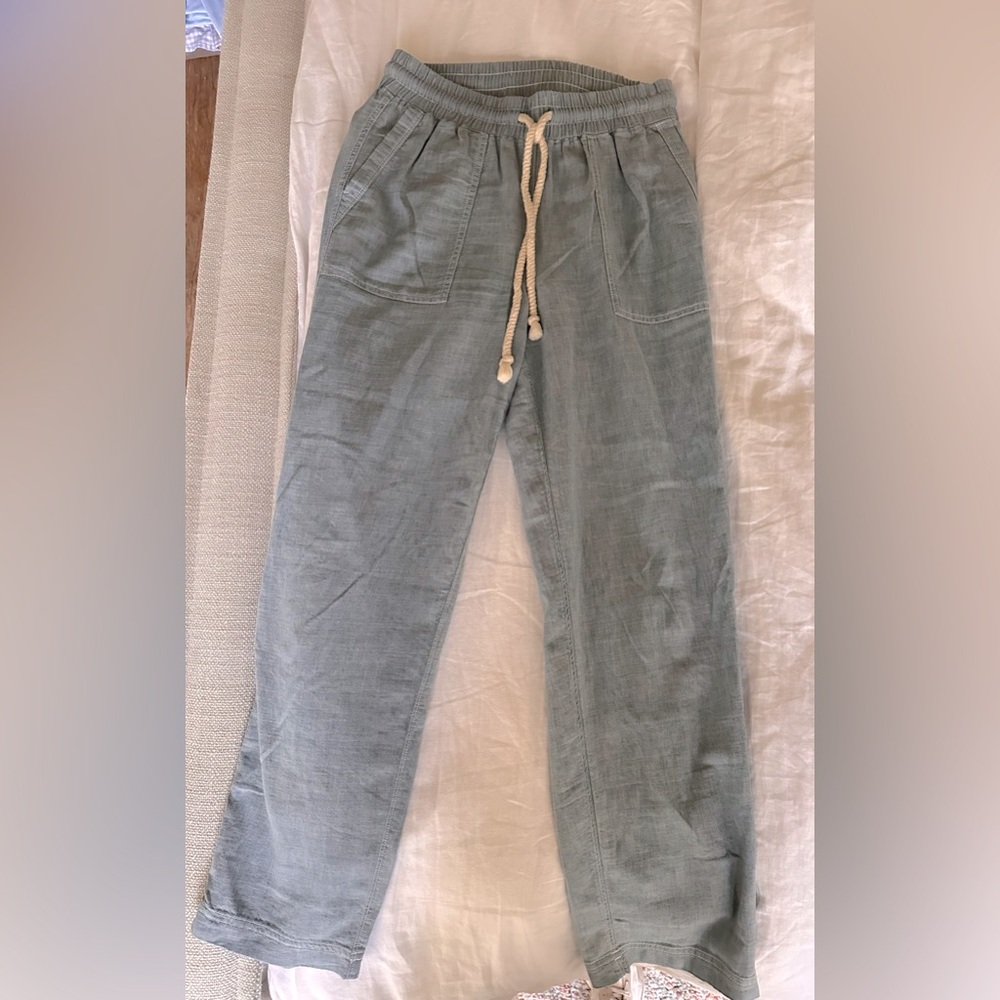 Faherty Laidback Linen Pant